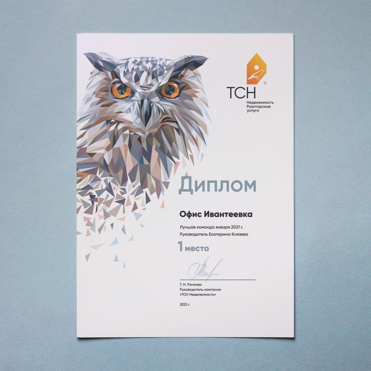 Награды «ТСН Недвижимость»